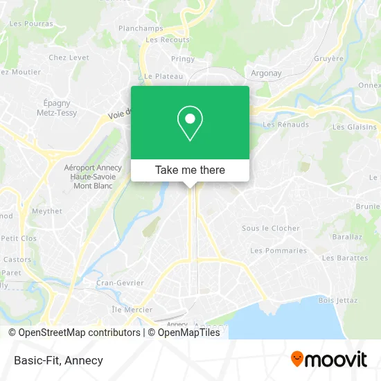 Basic-Fit map