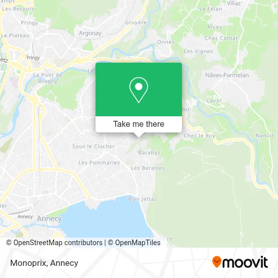 Monoprix map