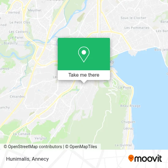 Hunimalis map