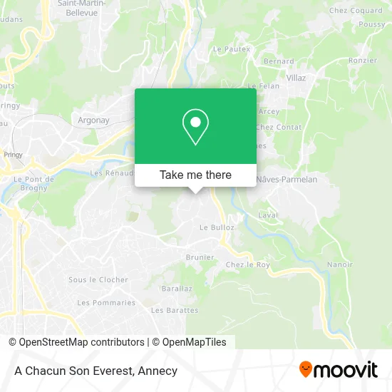 A Chacun Son Everest map