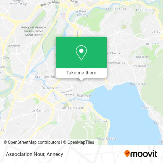 Association Nour map