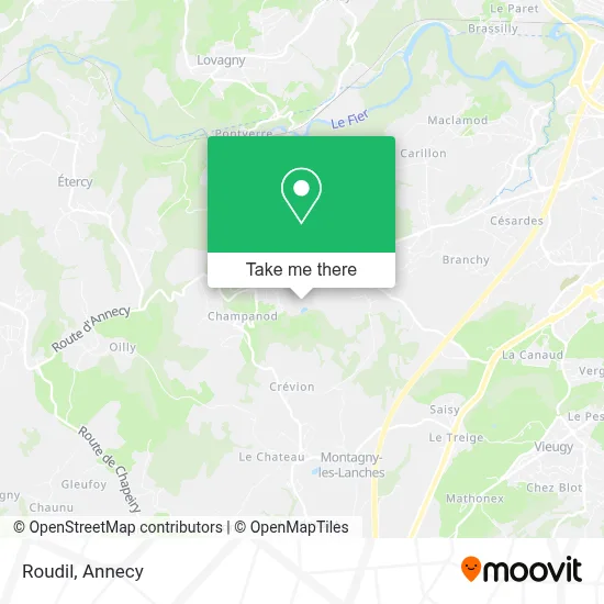 Roudil map