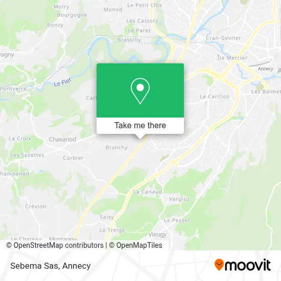 Sebema Sas map