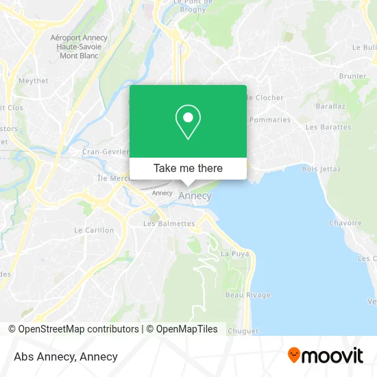 Abs Annecy map