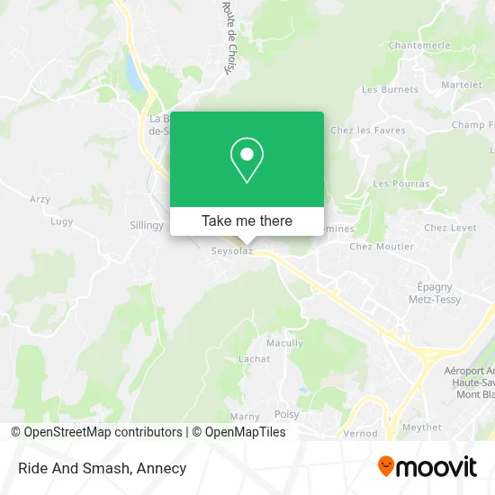 Ride And Smash map
