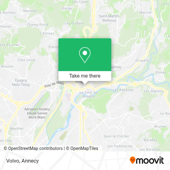 Volvo map