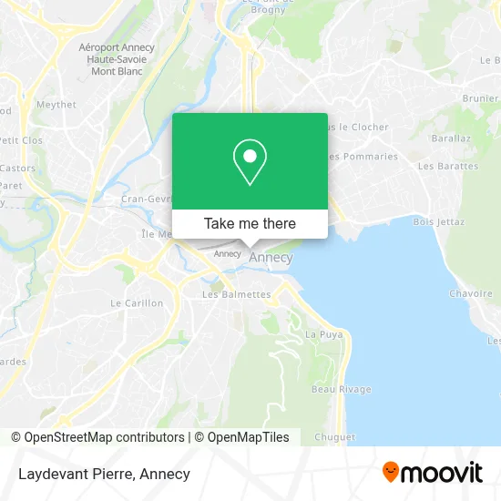Laydevant Pierre map