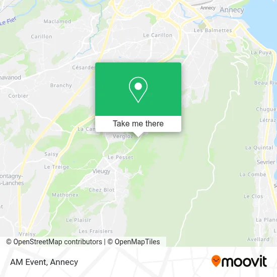 AM Event map