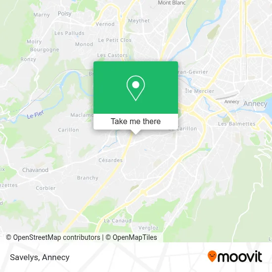 Savelys map