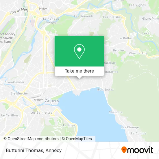 Butturini Thomas map