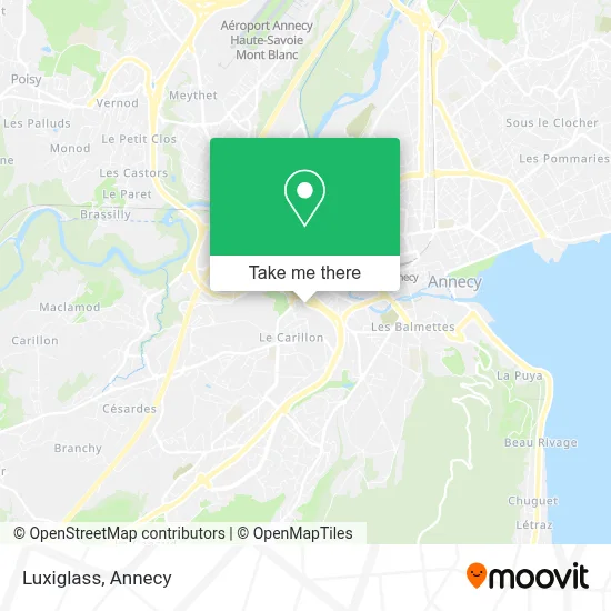Luxiglass map