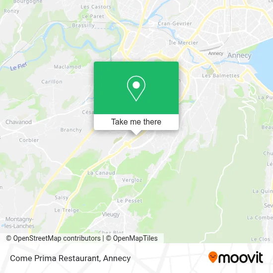 Ristorante Come Prima map