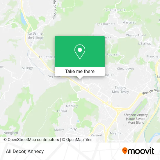 All Decor map