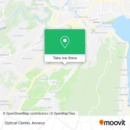 Optical Center map