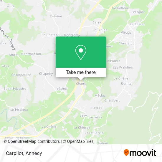 Carpilot map