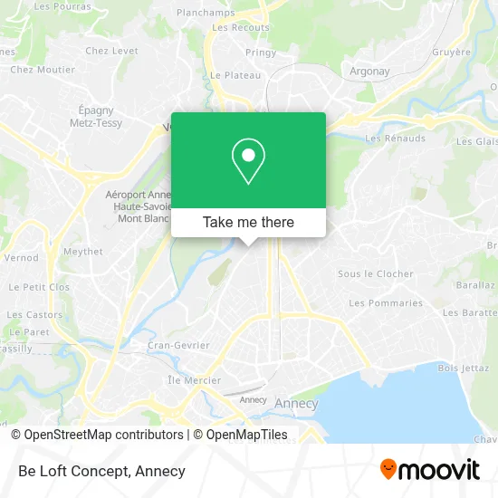 Be Loft Concept map