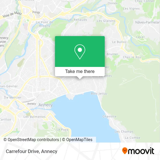Carrefour Drive map