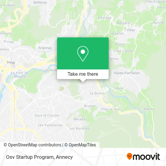 Osv Startup Program map