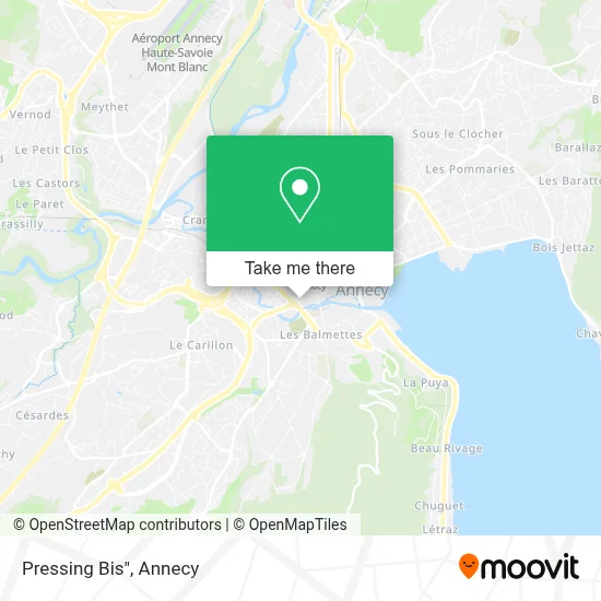 Pressing Bis" map