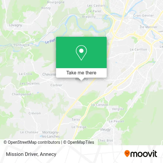 Mission Driver map