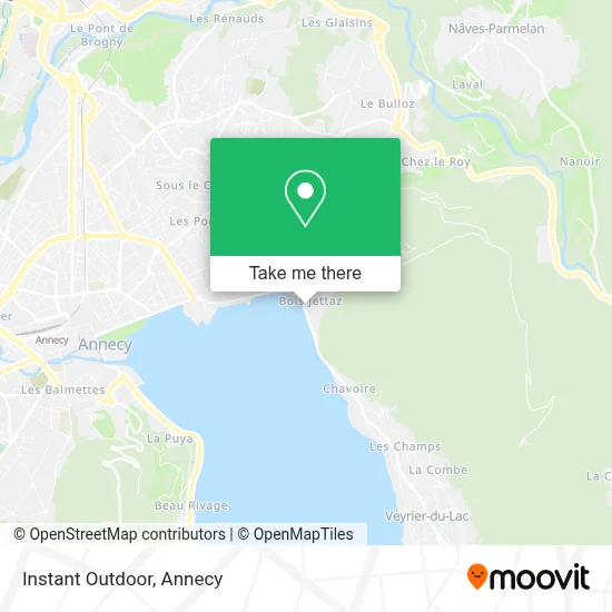 Instant Outdoor map