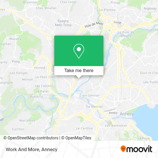 Work And More map