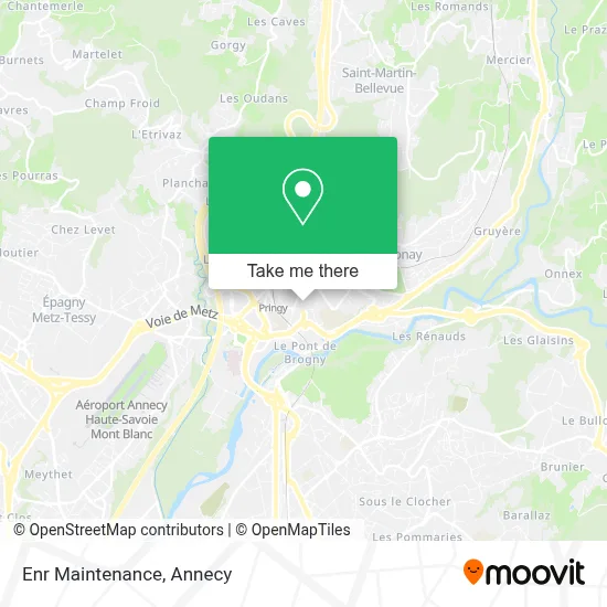 Enr Maintenance map