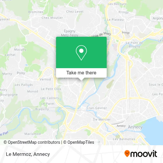 Le Mermoz map