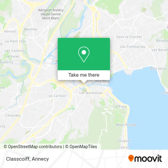 Classcoiff map