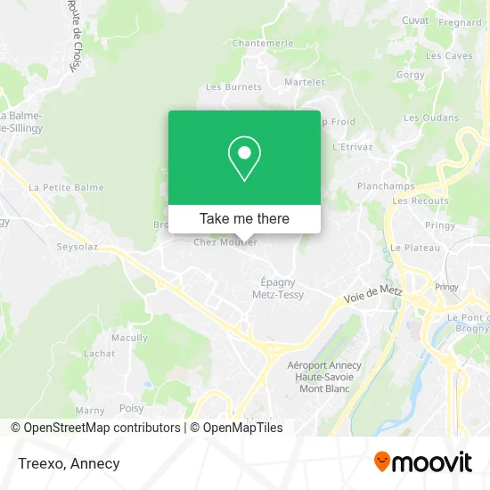 Treexo map