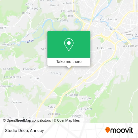 Studio Deco map