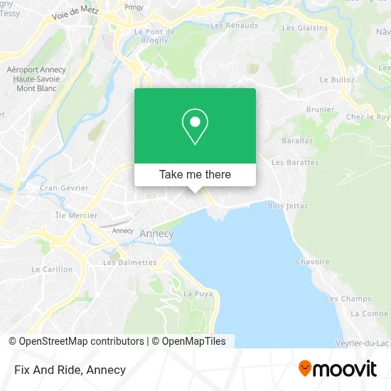 Fix And Ride map