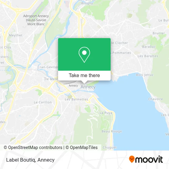 Label Boutiq map