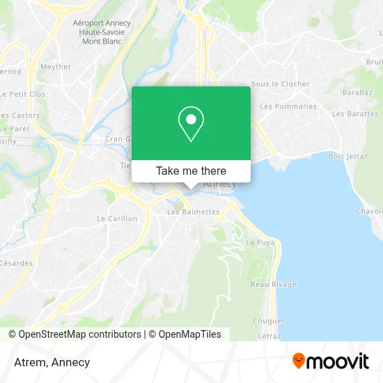 Atrem map