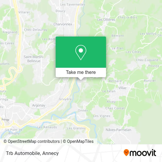 Trb Automobile map