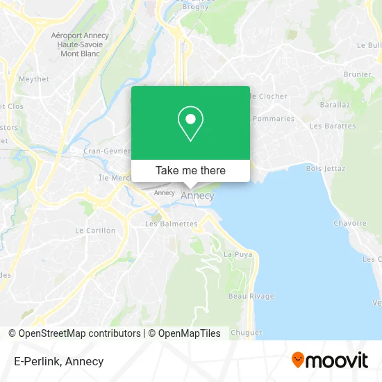 E-Perlink map