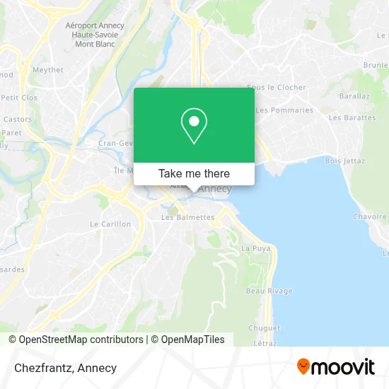 Chezfrantz map