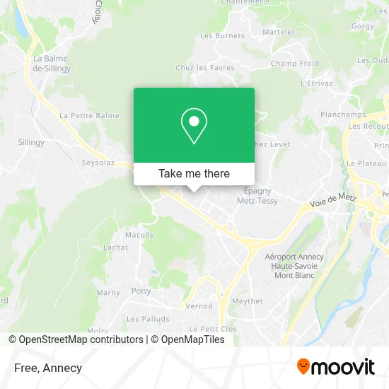 Free map