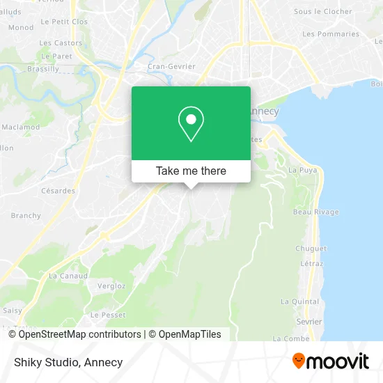 Shiky Studio map