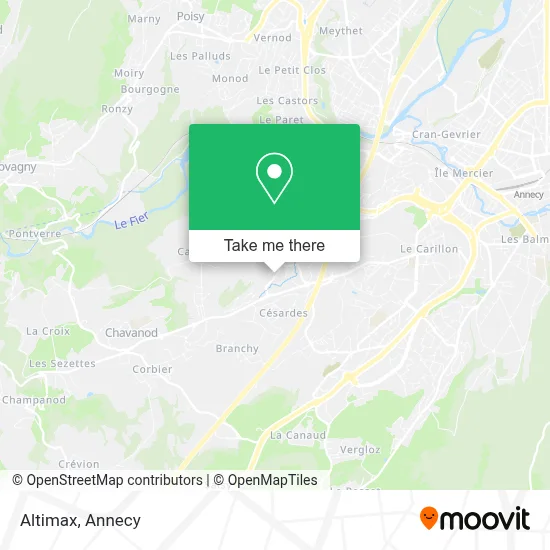 Altimax map