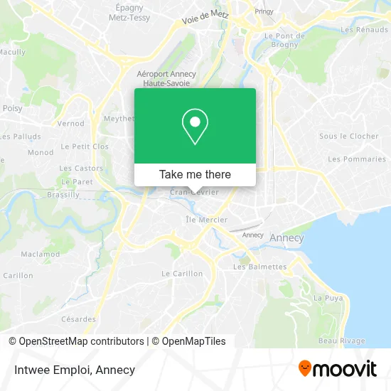 Intwee Emploi map