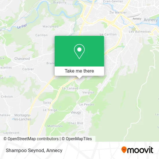 Shampoo Seynod map