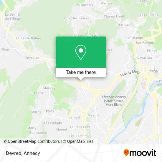 Devred map