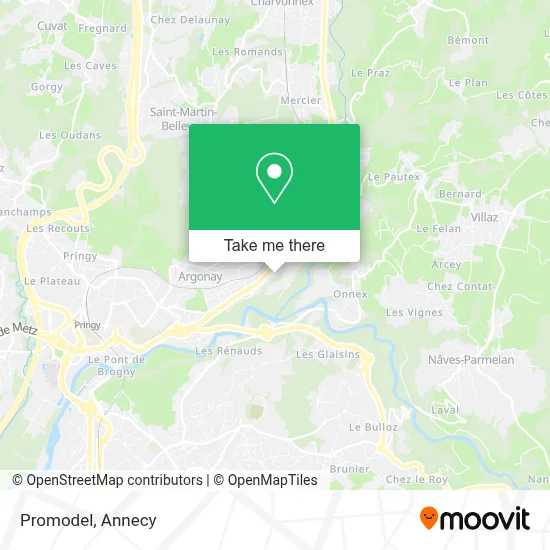 Promodel map