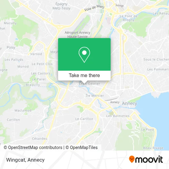 Wingcat map