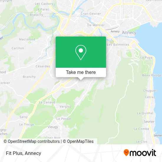 Fit Plus map