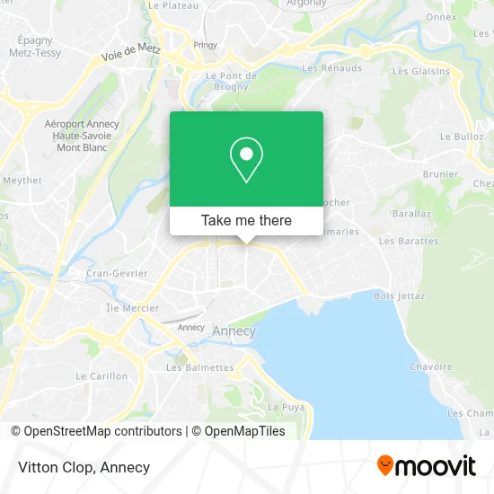 Vitton Clop map