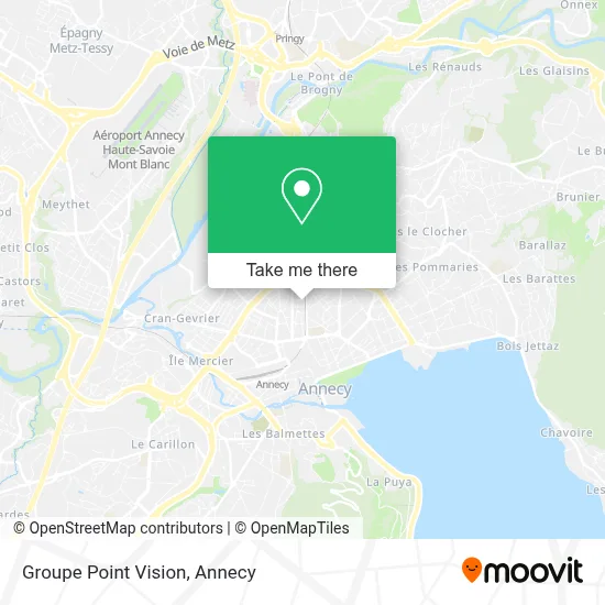 Groupe Point Vision map