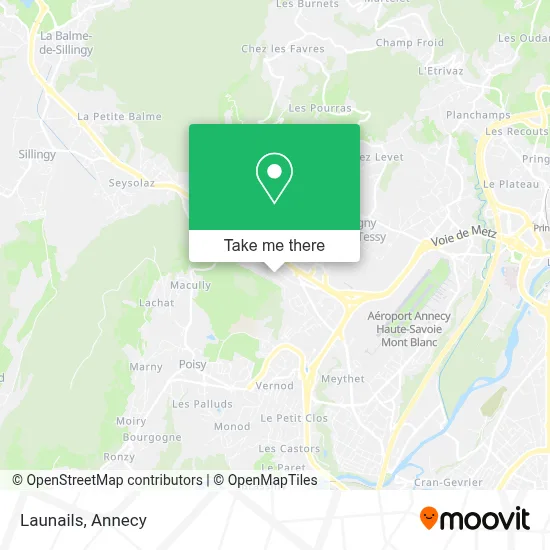Launails map