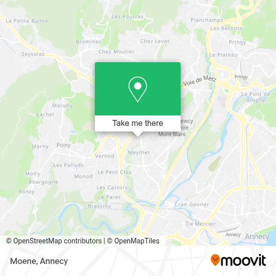 Moene map